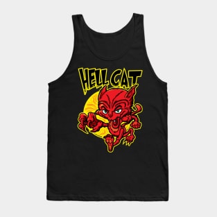 Hell Cat Strut Tank Top